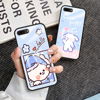 เคสโทรศัพท์มือถือกระจกนิรภัย TPU แบบนิ่ม ขอบแข็ง กันกระแทก สําหรับ OPPO A12e A3S เคส