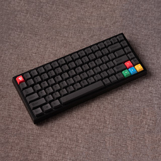 Minimalist Black keycaps  PBT  Dye-sub cherry profile  61/64/68/84/96/980/87/104 keycap set