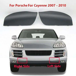 ฝาครอบตะขอลากจูง กันชนซ้าย และขวา สําหรับ Porsche Cayenne 2008-2010 1 คู่