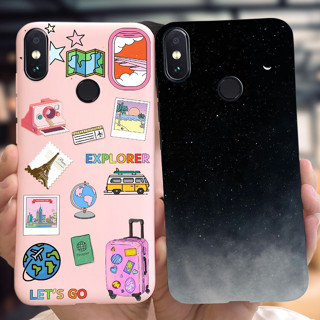 เคสโทรศัพท์มือถือ ซิลิโคนนิ่ม ลายนักสํารวจอวกาศ หรูหรา สําหรับ Xiaomi Redmi Note 5 Pro 5Pro 5