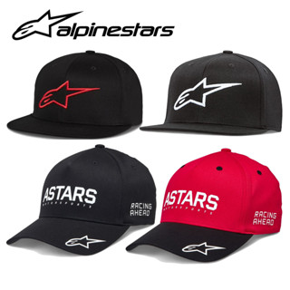 Alpinestars หมวกบังแดด สีดํา สีแดง เหมาะกับเล่นกีฬากลางแจ้ง แฟชั่นสําหรับผู้ชาย และผู้หญิง