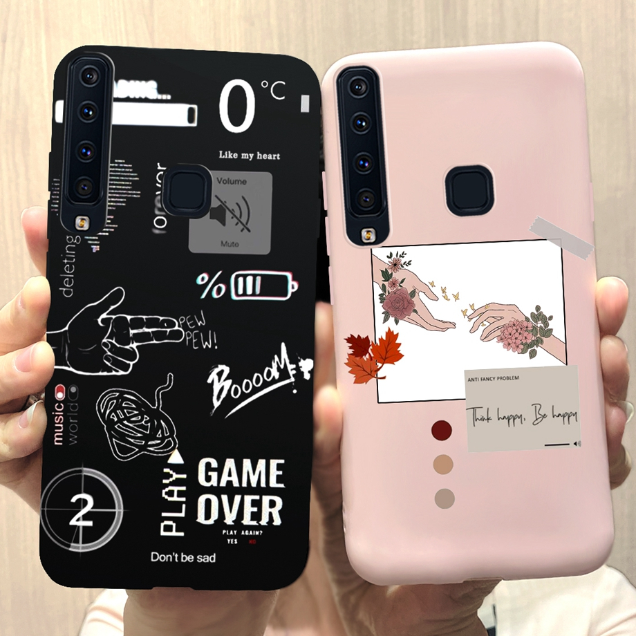 เคสโทรศัพท์มือถือ ผิวด้าน ลายหัวใจ สําหรับ Samsung Galaxy A9 2018 A9 2018 SM-A920F DS A9 Star Pro