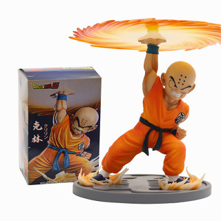 โมเดลฟิกเกอร์ PVC อนิเมะ Dragon Ball Z Kuririn DBZ Gk Kienzan Kulilin ขนาด 17 ซม. ของขวัญ ของเล่นสะสม สําหรับตกแต่ง