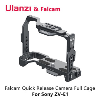 Ulanzi Falcam F22 &amp; F38 &amp; F50 กรงกล้อง แบบปลดไว V2 สําหรับ Sony ZV-E1 Full QR ระบบนิเวศ พร้อมเกลียว 1/4 นิ้ว