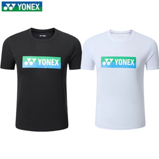 Yonex เสื้อยืดแขนสั้น ดูดซับเหงื่อ ระบายอากาศ แบบแห้งเร็ว สําหรับทุกเพศ ทุกวัย เหมาะกับการวิ่ง เล่นกีฬา ฝึกแบดมินตัน