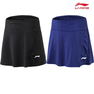 Li Ning กระโปรงสั้น ซับเหงื่อ ระบายอากาศ แห้งเร็ว ใส่สบาย เหมาะกับฤดูร้อน สําหรับผู้หญิง เล่นโยคะ เล่นกีฬา ฟิตเนส