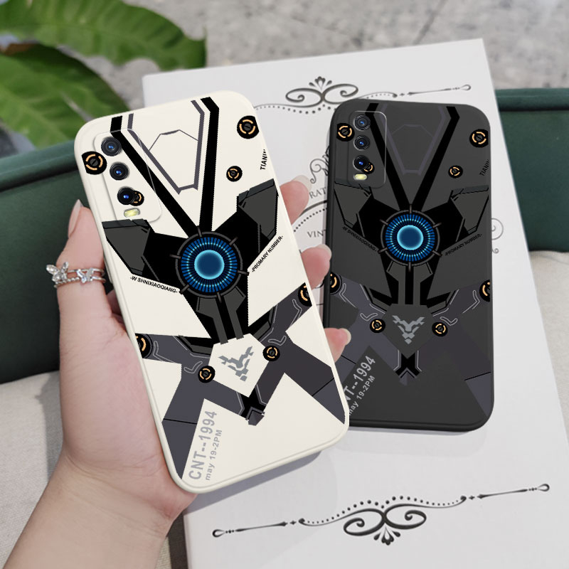 Mech สไตล์เคสโทรศัพท์สําหรับ VIVO V50 V40 V30 V29 V29E V27 V27E Pro Lite 5G ซิลิโคนเหลวทั้งหมดรอบการป้องกัน ราคา ถูกที่สุด ดีลบีเคเค แกลเลอรีภาพที่ 4