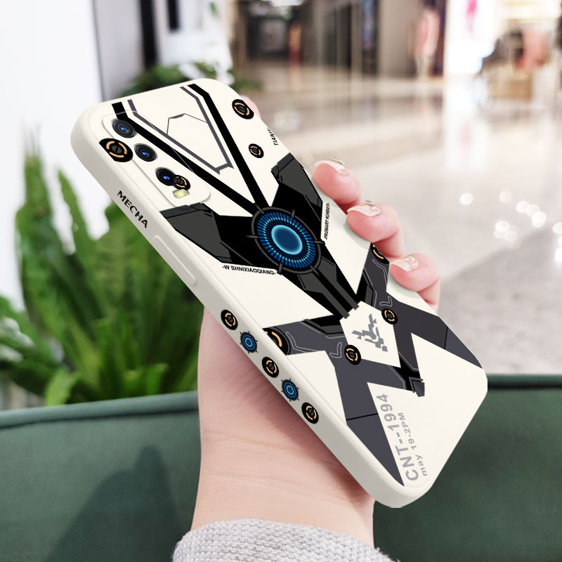 Mech สไตล์เคสโทรศัพท์สําหรับ VIVO V50 V40 V30 V29 V29E V27 V27E Pro Lite 5G ซิลิโคนเหลวทั้งหมดรอบการป้องกัน ราคา ถูกที่สุด ดีลบีเคเค แกลเลอรีภาพที่ 5