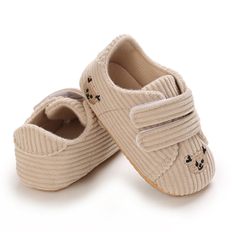 รองเท้าเด็ก 0-18 เดือน รองเท้าเด็ก ตุ๊กตาหมี กระต่ายน่ารัก และพื้นยางกันลื่น