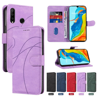 เคสโทรศัพท์หนัง PU นิ่ม ฝาพับ พร้อมช่องใส่บัตร ตั้งได้ หรูหรา สําหรับ Huawei P30 Lite P20 Lite Y6 2019 Y5 2019 Mate 20 Lite Mate 10 Lite P30 Pro P20 Pro