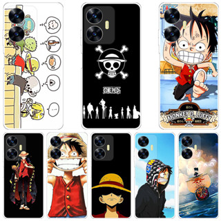 เคสโทรศัพท์มือถือ ซิลิโคนนิ่ม ใส บาง ลายการ์ตูนอนิเมะ สําหรับ Realme Narzo N55 N53 OPPO Realme NarzoN55