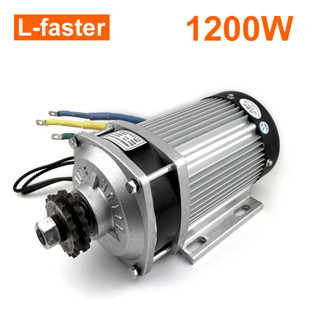 Bm1424zxf มอเตอร์เกียร์ไฟฟ้า ไร้แปรงถ่าน 48V 60V 1200W สําหรับรถสามล้อ BLDC