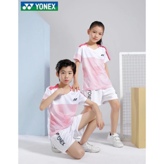 ใหม่ Yonex ชุดกีฬา เสื้อปิงปอง ระบายอากาศ แห้งเร็ว ดูดซับเหงื่อ ใส่สบาย เหมาะกับฤดูร้อน สําหรับผู้ชาย และผู้หญิง 2023