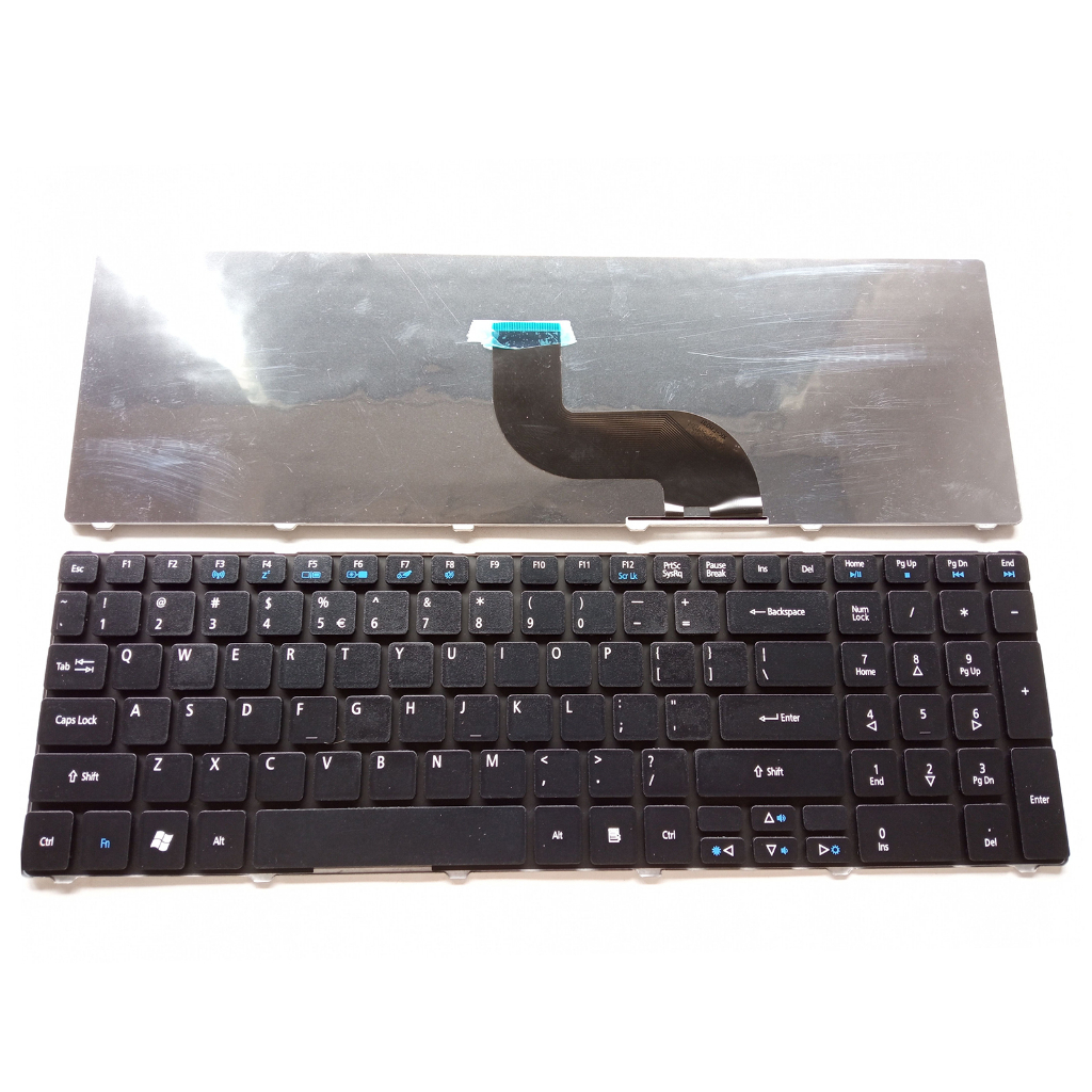 ใหม่สําหรับ Acer Aspire 5810T 5810TG 5810TZ 5810TZG 5820 5820G แป้นพิมพ์สีดํา US