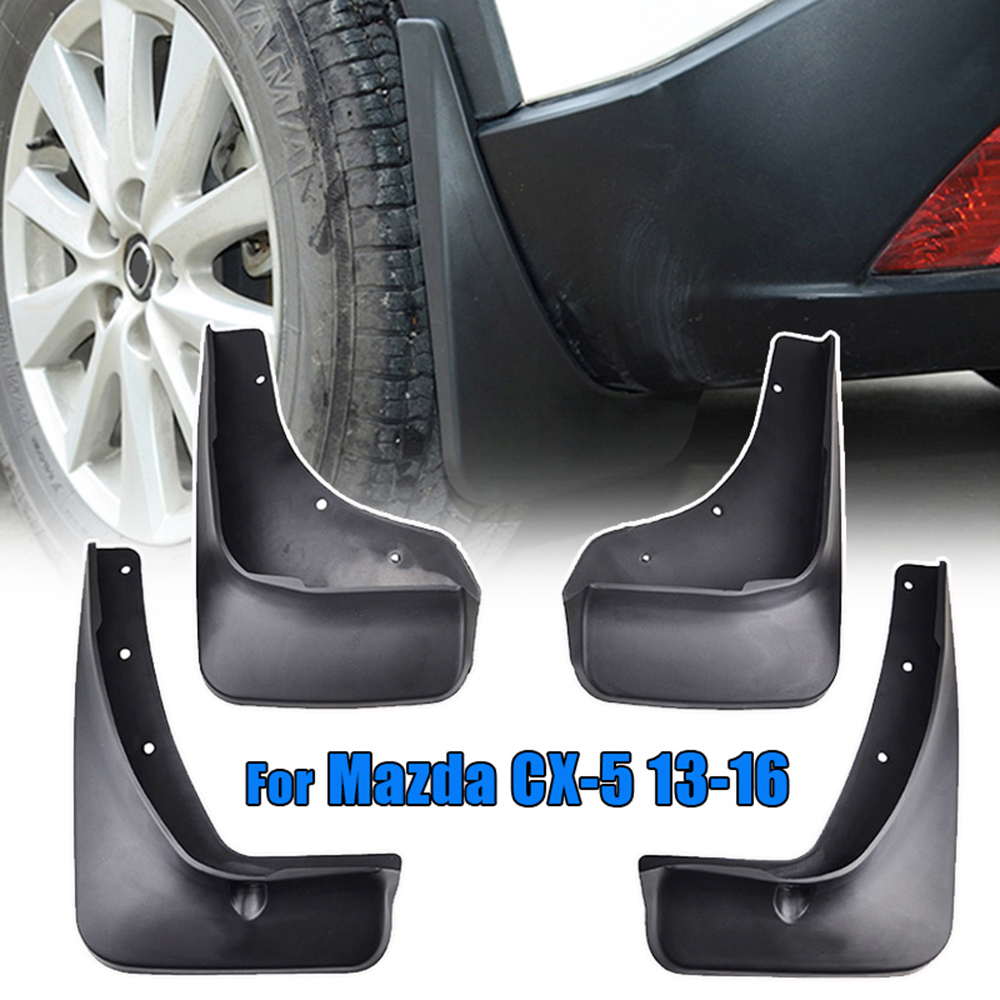 Mazda CX-5 CX5 2012 2013 2014 2015 2016 บังโคลนหน้า หลัง บังโคลนรถยนต์ อุปกรณ์เสริม สําหรับ บริเวณล้อรถยนต์ เหมาะสำหรับ 4 ชิ้น