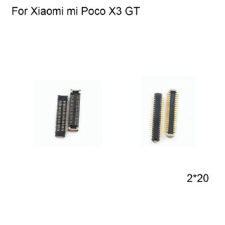 เมนบอร์ดหน้าจอ LCD เชื่อมต่อ FPC สําหรับ Xiaomi mi Poco X3 GT Poco X 3 GT 2 ชิ้น