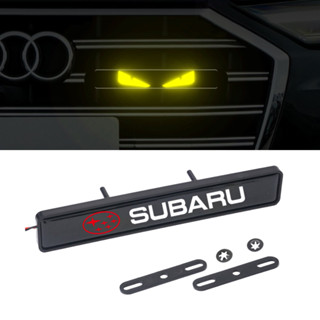 สติกเกอร์ตราสัญลักษณ์ LED สําหรับติดกระจังหน้ารถยนต์ subaru Legacy Impreza Forester Xv Trezia BRZ Wrx Levorg Outback