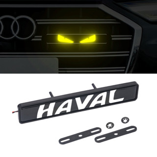 สติกเกอร์ตราสัญลักษณ์ LED สําหรับติดกระจังหน้ารถยนต์ HAVAL jolion dargo H3 H5 H6 H7 H8 H9