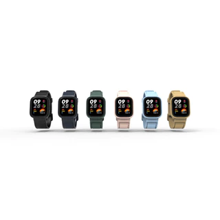 สายนาฬิกาข้อมือซิลิโคน พร้อมเคส แบบเปลี่ยน สําหรับ Redmi Watch 3 / Redmi Watch 3 Active