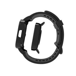 สายนาฬิกาข้อมือซิลิโคน พร้อมเคส แบบเปลี่ยน สําหรับ Redmi Watch 3 / Redmi Watch 3 Active