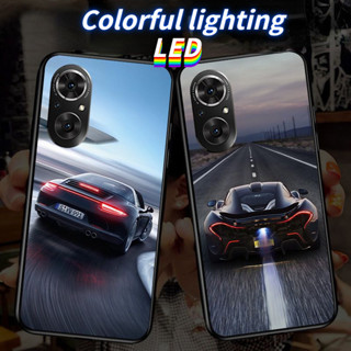 Mg เคสโทรศัพท์มือถือ LED สําหรับ Samsung S23ULTRA S23Plus S21Plus S22Plus S22ULTRA S20PLUS A53 A73 A12 A14 A72 A71 A52 A51 A32 A21S NOTE10 10Plus NOTE20ultra Supercar 03