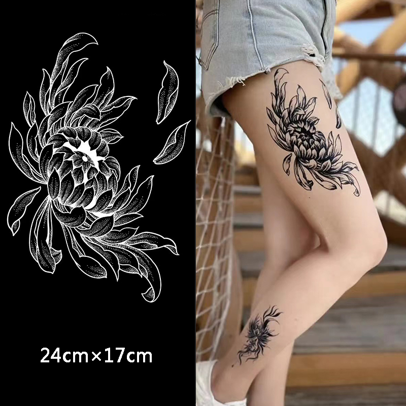 【COCO Magic tattoo】สติกเกอร์รอยสักชั่วคราว กึ่งถาวร กันน้ํา ติดทนนาน 15 วัน 24 ซม.*17 ซม.