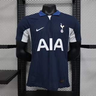 เสื้อกีฬาแขนสั้น ลายทีมชาติฟุตบอล Tottenham 2023 2024 ชุดเยือนไทย