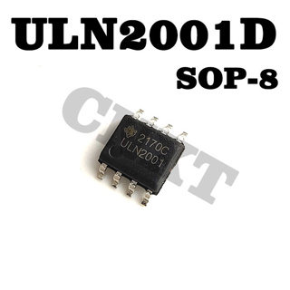 10 ชิ้น Uln2001 ULN2001D ULN2001DS Smd SOP8 ชิป IC ไดรเวอร์รีเลย์สามช่อง