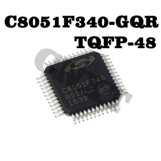 2 ชิ้นต่อล็อต  C8051F340 C8051F340-GQR TQFP-48 ชิปไมโครคอนโทรลเลอร์