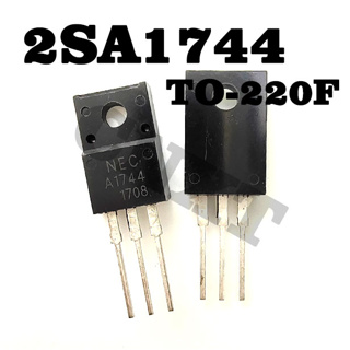 5 ชิ้น 2sc4552 C4552 จับคู่ A1744 2SA1744 ใหม่ขาตั้งกล้อง TO220F PNP ท่อสวิทช์ความเร็วสูง