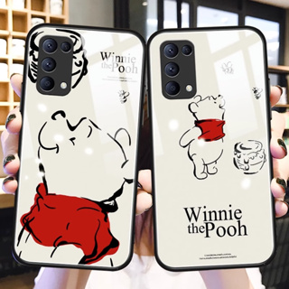 Dmy เคสโทรศัพท์มือถือกระจกนิรภัย ลายน่ารัก สําหรับ OPPO Reno 5 8T 5Z 5F 8 pro 7 7Z 8Z 6Z 6 pro 2F 3 4 Z F9 F11 pro Find X5 pro X3 X2