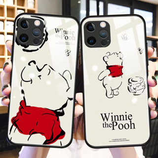 Dmy เคสกระจกนิรภัย ลายน่ารัก สําหรับ iphone 13 pro max 12 mini 14 plus 11 pro 8 plus 7 6 6s XS max X XR