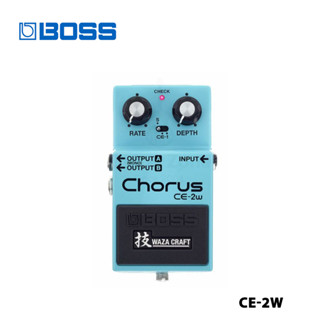 Boss CE-2W Waza Craft Chorus แท่นเหยียบกีตาร์ คุณภาพสูง อุปกรณ์เสริม สําหรับกีตาร์