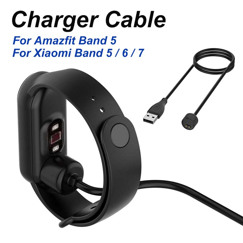 Mi Band 5 / 6 / 7 / Amazfit Band 5 จัดส่งจากประเทศไทย สายชาร์จนาฬิกา สายชาร์จ