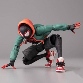 โมเดลฟิกเกอร์ Sentry Sv Spider-Man In Back Miles Morales Peni Parker ของเล่นสําหรับเด็ก
