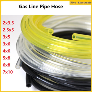 2/5Meter Fuel Gas Line Pipe Hose String Tube Petrol Line for Trimmer Chainsaw Blower Tool 2x3.5/2.5x5/3x5/3x6/4x6/5x8/6x8/7x10mm สายท่อน้ํามันเชื้อเพลิง  สําหรับเลื่อยยนต์