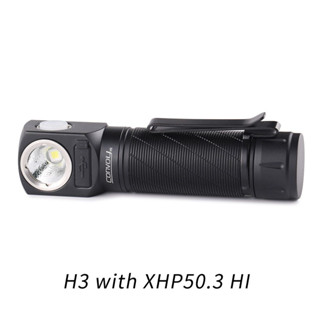 Convoy H3 XHP50.3 HI ไฟฉาย LED มัลติฟังก์ชั่น ชาร์จ Type-c อินเตอร์เฟซ ตั้งแคมป์ เดินป่า ไฟ