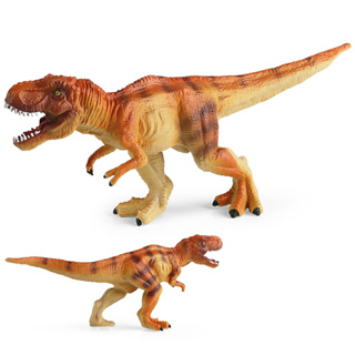 โมเดลฟิกเกอร์ไดโนเสาร์ Tyrannosaurus Rex Jurassic ของเล่นเสริมการเรียนรู้ สําหรับเด็กผู้ชาย