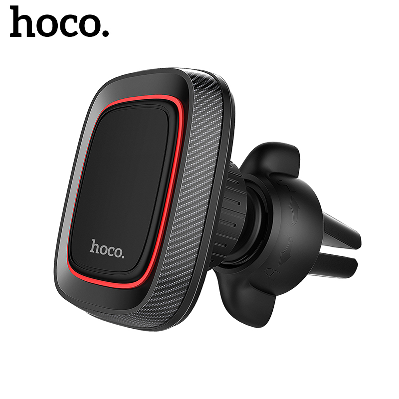 HOCO CA23 ที่วางโทรศัพท์มือถือในรถยนต์แม่เหล็กขาตั้งช่องระบายอากาศ Outlet Mount 360 องศาที่วางโทรศัพท์ในรถยนต์อุปกรณ์เสริมสําหรับรถยนต์สําหรับสมาร์ทโฟนทุกรุ่น Universal