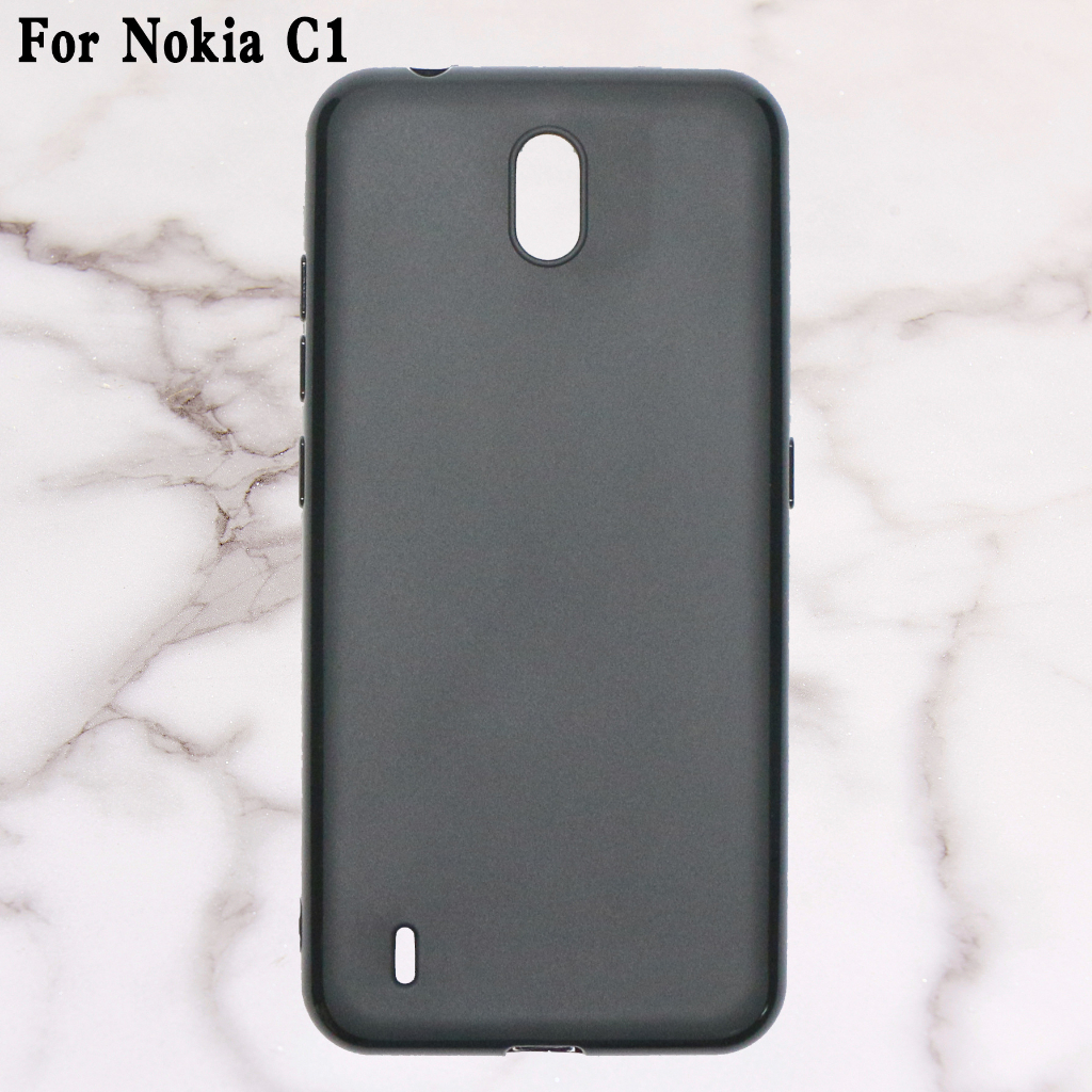Nokia C1 เคสซิลิโคน TPU แบบนิ่ม ป้องกันเต็มรูปแบบ