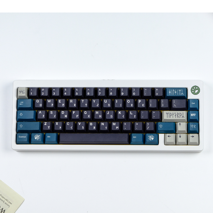 GMK North Keycaps, 129 คีย์ PBT Keycaps โปรไฟล์เชอร์รี่ DYE-SUB ส่วนบุคคล GMK Keycaps สำหรับแป้นพิมพ