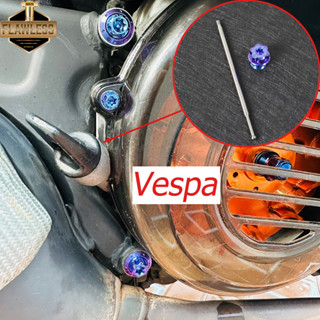 Flawlessti สลักเกลียวน้ํามันเครื่องยนต์ Vespa Sprint 150 Primavera 150 GTS 300 GTV 300