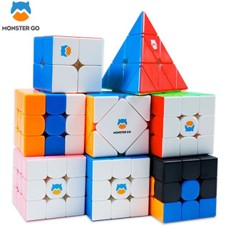 Rubiks Cube Monster Go Cube 3x3x3 MonsterGo Rubik Cube GAN ลูกบาศก์แม่เหล็กโปรไฟล์ 356MG 251 เกมปริศนาลูกบาศก์มหัศจรรย์