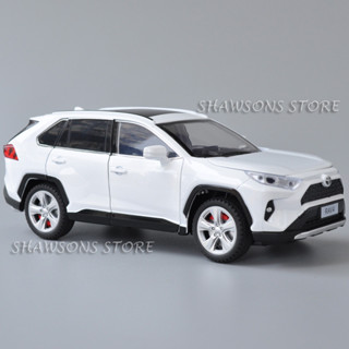 โมเดลรถยนต์ Toyota RAV4 สเกล 1:24 ของเล่นสําหรับเด็ก