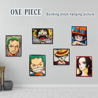 One PIECE ชุดภาพจิตรกรรมฝาผนัง อนิเมะ วันพีช ของขวัญ สําหรับแฟนอนิเมะ เด็กผู้ชาย ผู้หญิง 6 8 9 10 12 16 ปี