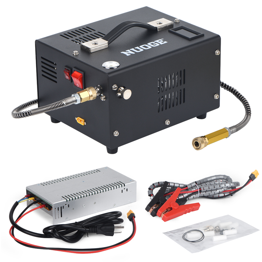 เครื่องอัดอากาศ 220v 12v 4500 psi 300 bar ปั๊มแรงดันสูงกว่า