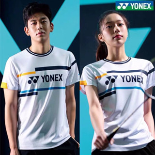 Yonex ใหม่ ชุดกีฬาวอลเลย์บอล แขนสั้น แห้งเร็ว ดูดซับเหงื่อ ระบายอากาศ สไตล์เกาหลี ใส่สบาย สําหรับผู้ชาย และผู้หญิง เหมาะกับการวิ่ง เล่นกีฬา