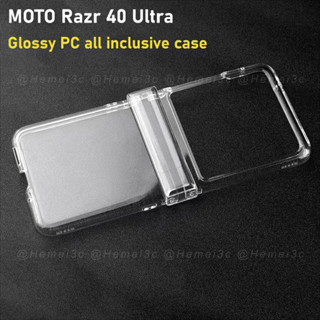 สําหรับ Motorola Razr 40 Ultra เคสใส แข็ง อะคริลิค เคสโทรศัพท์