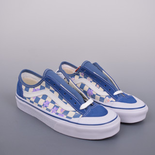 Vans Style 36 Decon SF กระดานหมากรุก สีฟ้า แฟชั่นฤดูร้อน