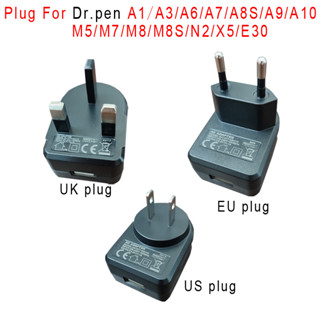 Dr.pen อะแดปเตอร์ปลั๊กเสียบสายเคเบิล สําหรับปากกาดูแลผิว Ultima A1 A3 A6 A7 A8S A9 A10 M5 M7 M8 M8S N2 X5 E30